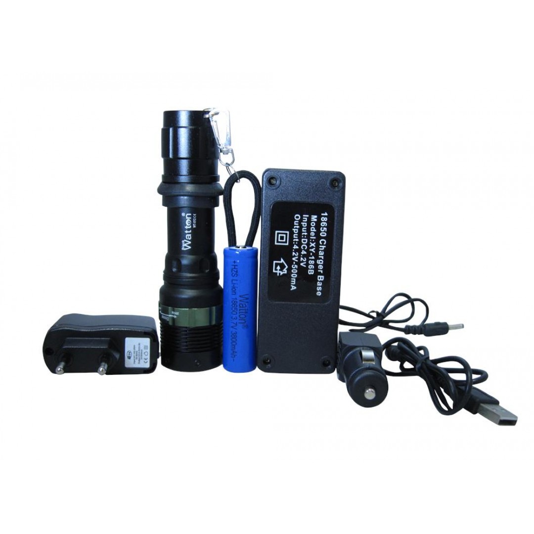 K-wt-012 Zoomlu Oto Pc Şarjlı El Feneri