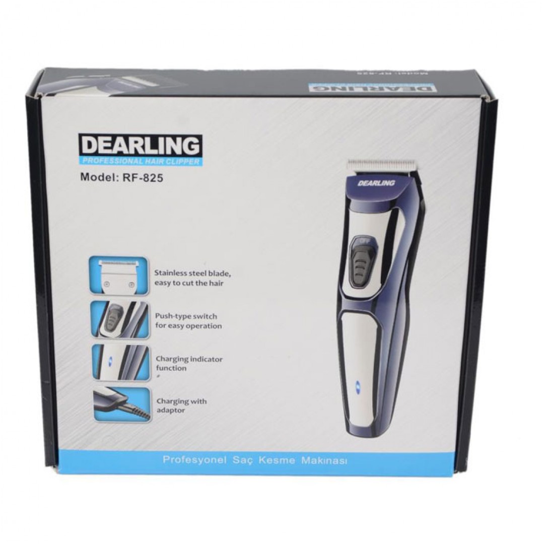 Dearling Rf-825 Profesyonel Şarjlı Saç Sakal Traş Makinesi