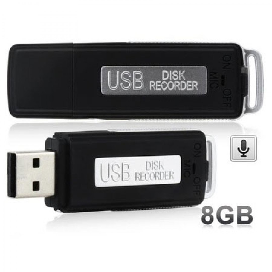Ses Kayıt Özellikli Usb Bellek 8 Gb