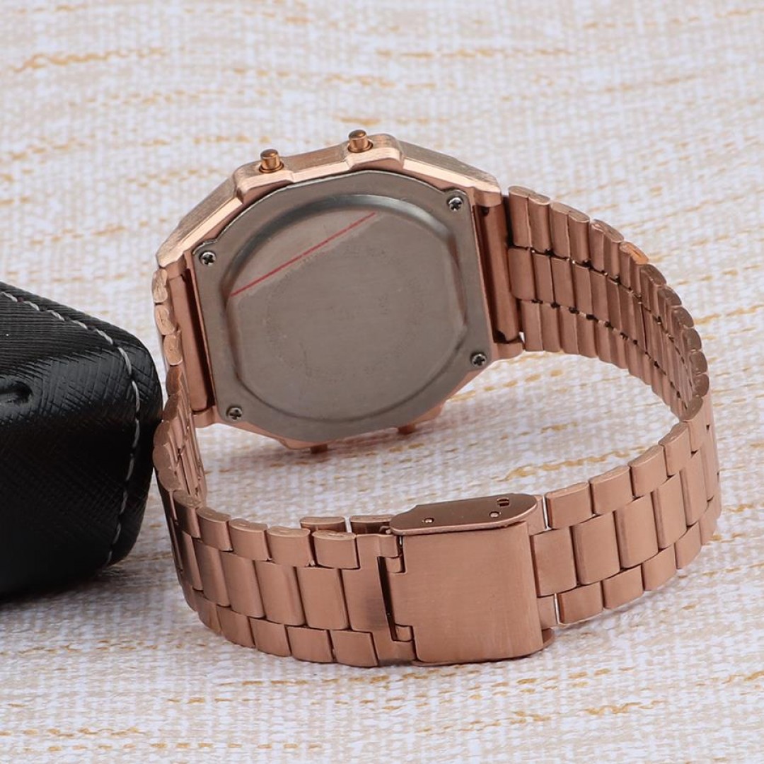 Ricardo Rose Metal Dijital Erkek Kol Saati (kutulu)