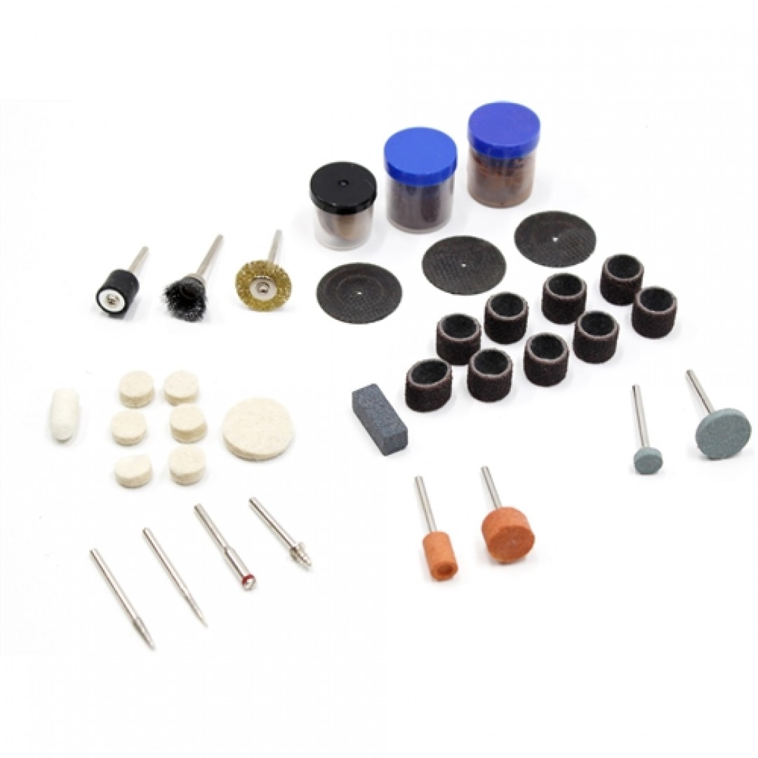 Sega 105 Parça Taşlama Zımpara Dremel Gravür Oyma Aksesuar Set