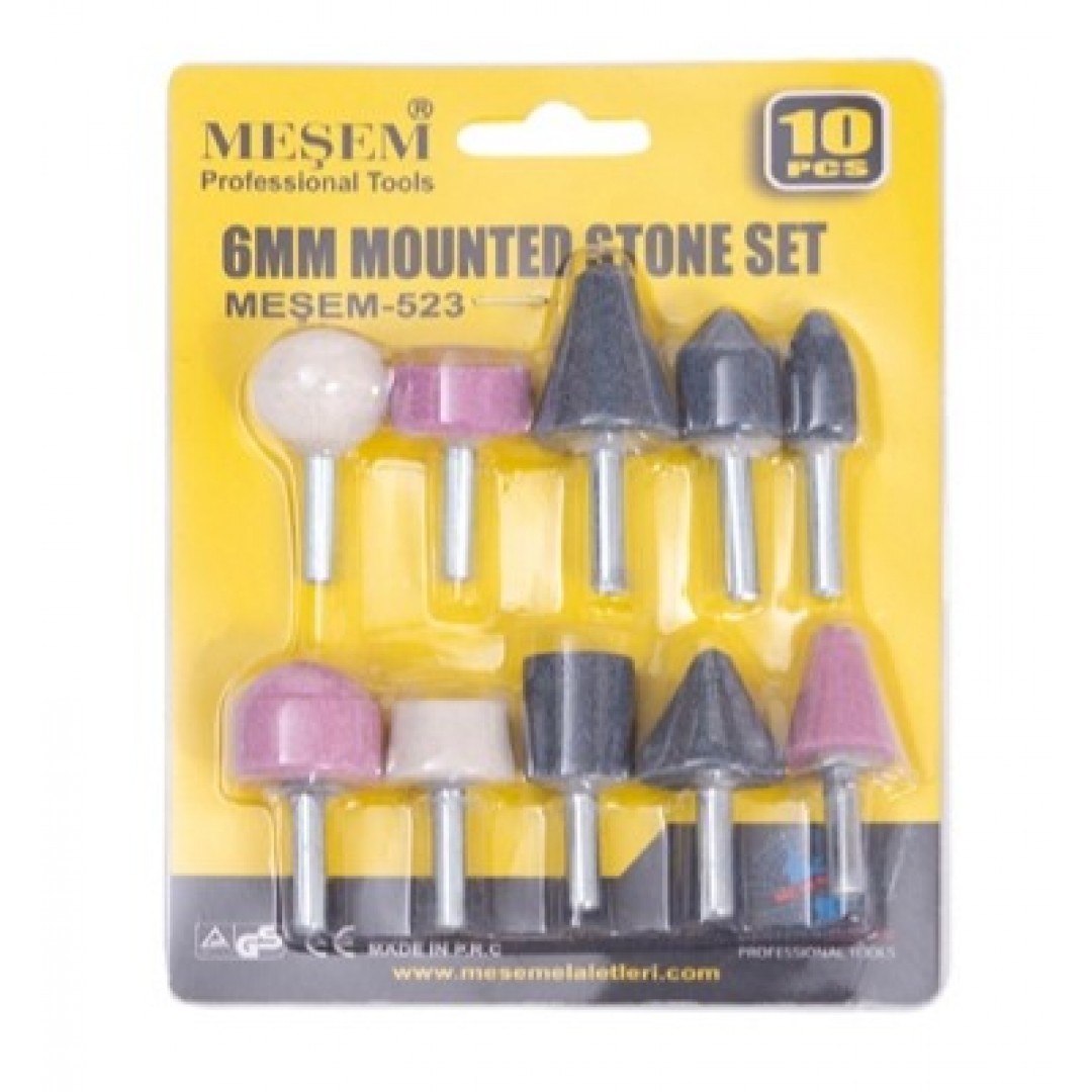 Meşem 10 Lu Mini Kalıpçı Taşlama Seti