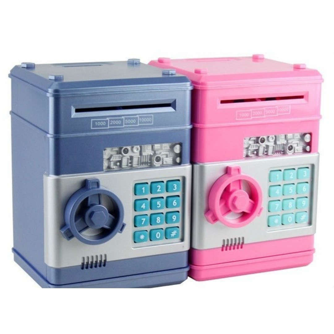 Yaratıcı Şifreli Güvenli Atm Kumbara Para Kutusu