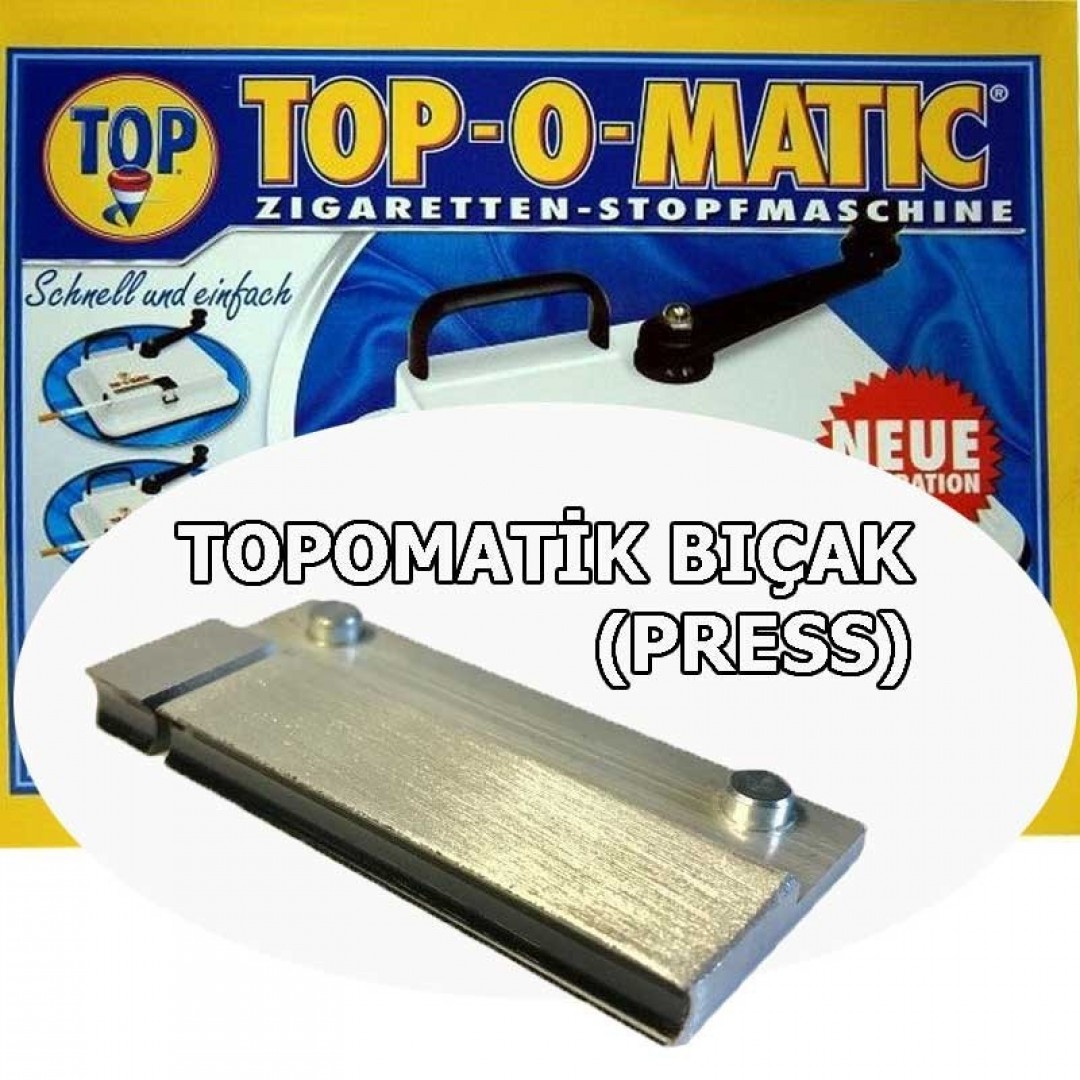 Top O Matic (çelik) Sigara Sarma Makinesi Bıçağı,topmatik Bıçağı
