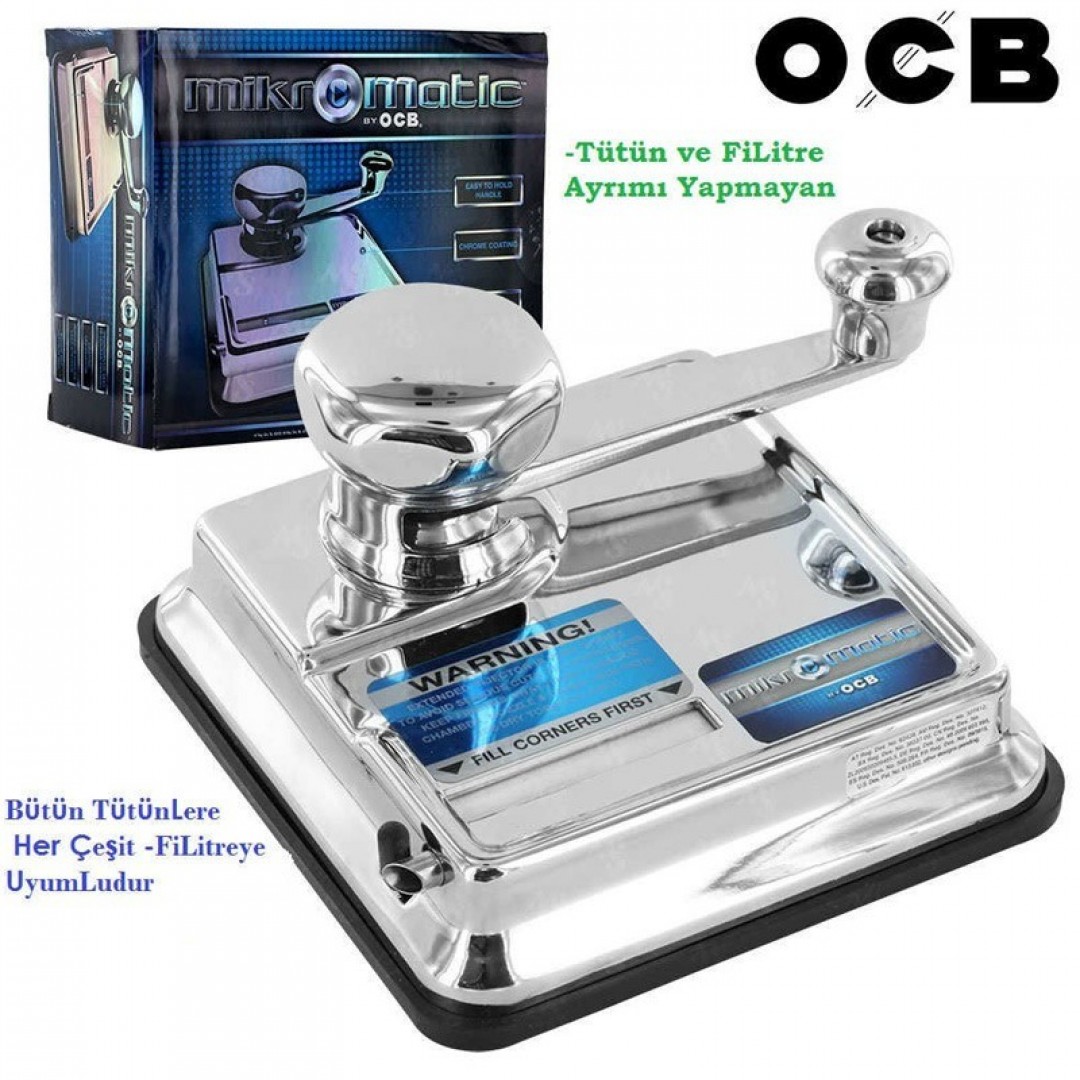 Sigara Sarma Makinası Çelik Ocb Micro Matic Duo Orjinal
