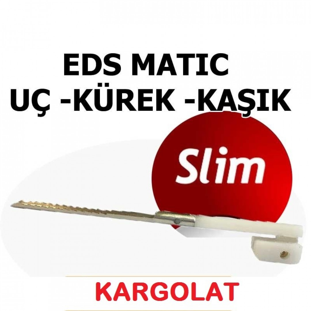 3'lü Set Eds Slim Sigara Sarma Makinası Yedek Kaşık İnce Sarım Yedek Uc Kürek
