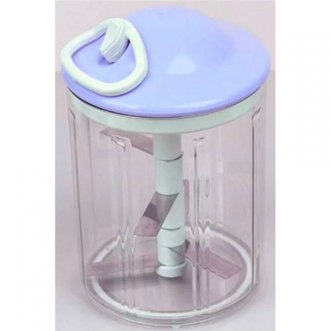 Mercan 800 Ml 5 Bıçaklı Manuel İpli Pratik Doğrayıcı El Rondosu