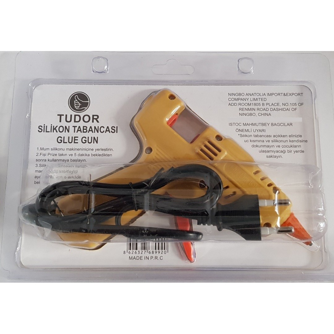 Tudor 20 Watt Anahtarlı Sıcak Silikon Tabancası