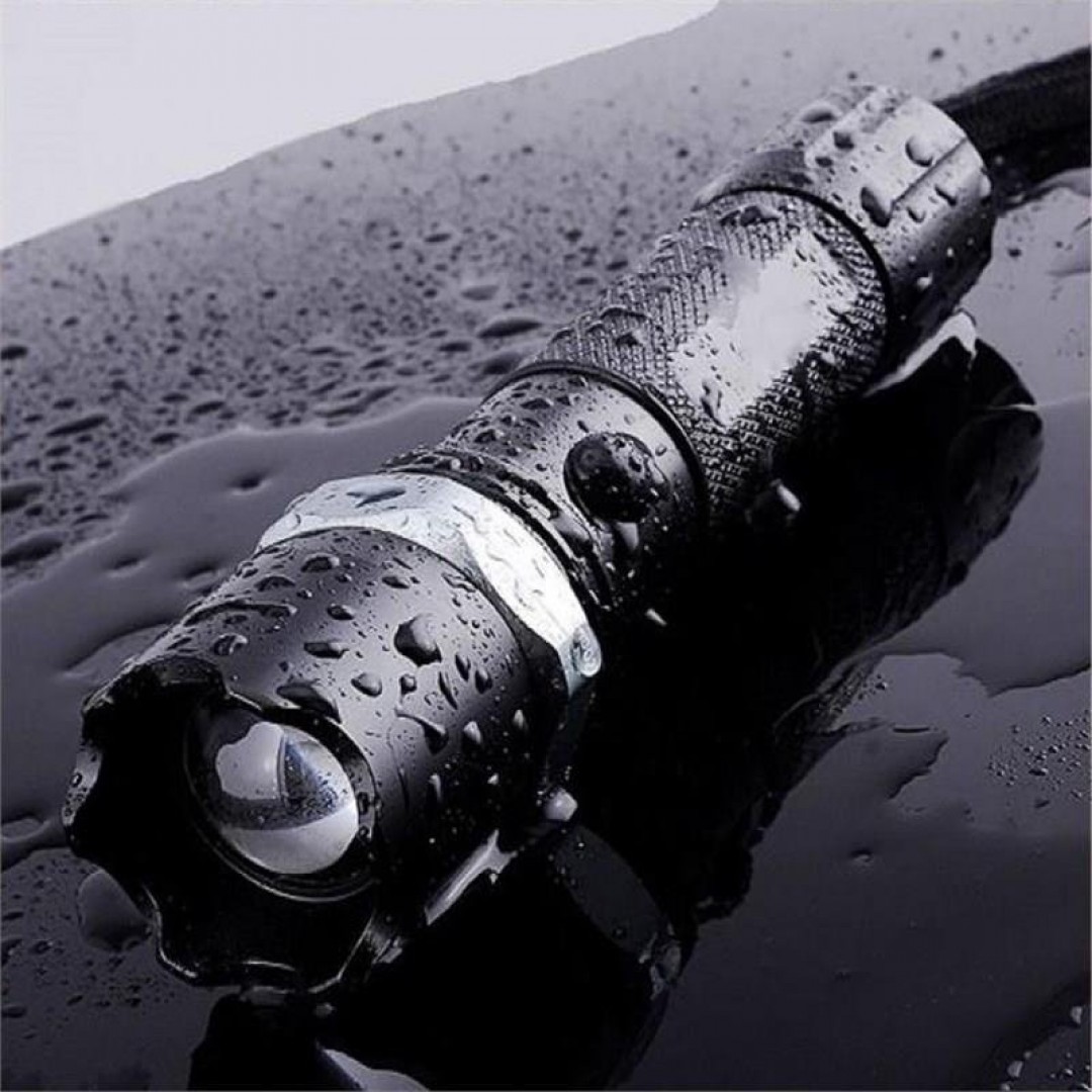 Km-110 Tüfek Aparatlı Ayarlanabilir Şarjlı Dağ Kamp El Feneri