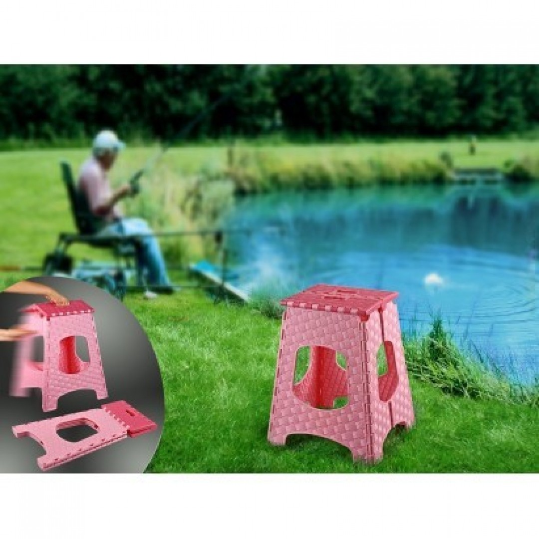 Kolay Taşınabilir Katlanabilir Sağlam Plastik Tabure (orta Boy)