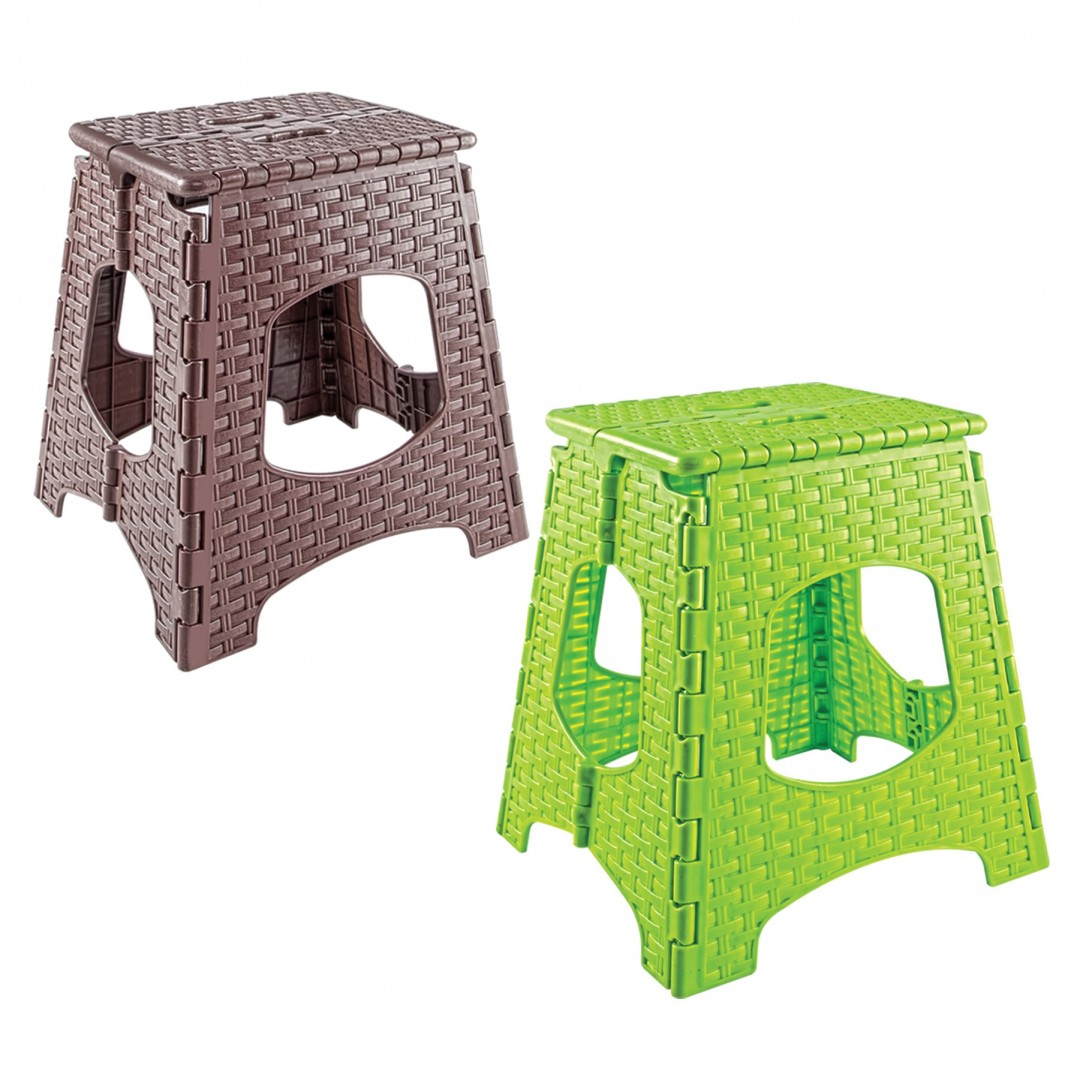 Kolay Taşınabilir Katlanabilir Sağlam Plastik Tabure (orta Boy)