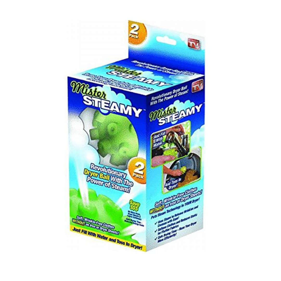 Mister Steamy Buharlı Çamaşır Kurutma Ve Ütü Topları (2'li)