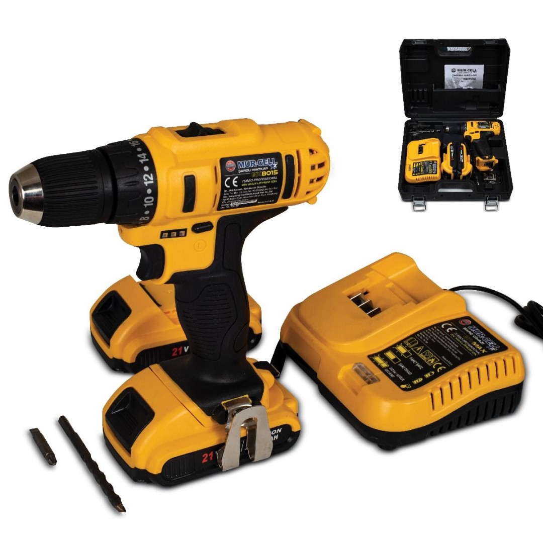 Şarjlı Matkap Seti  Bx8015 (çantalı)