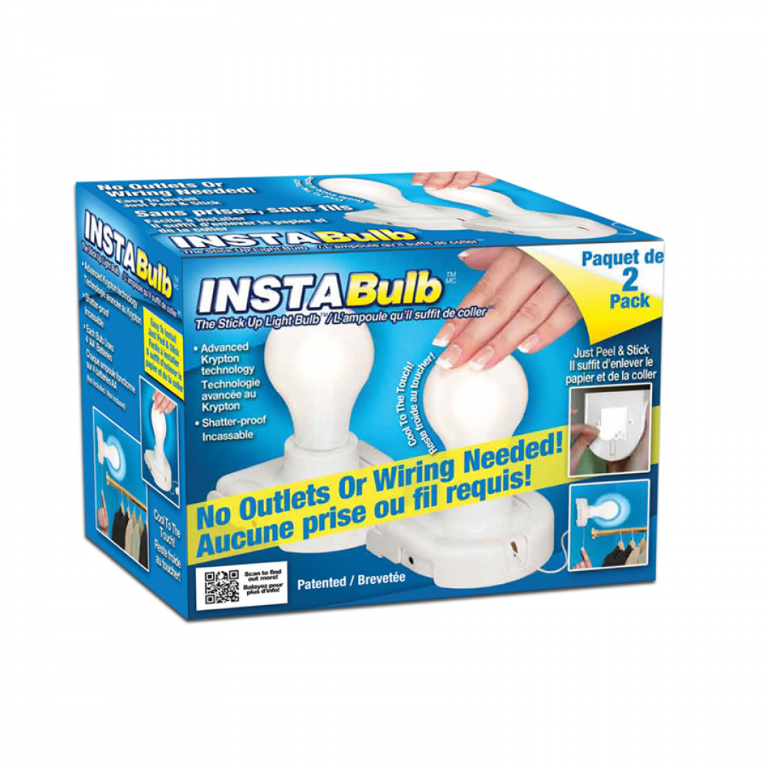 Insta Bulb 2 Li Kapı Ve Duvara Monte Edilen Büyük Boy Led Ampül