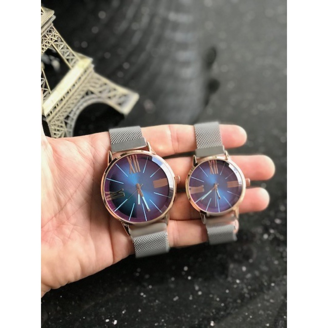 Toronto Watch Çift Sevgili Unisex Hasır Kordon Saat(kutulu)