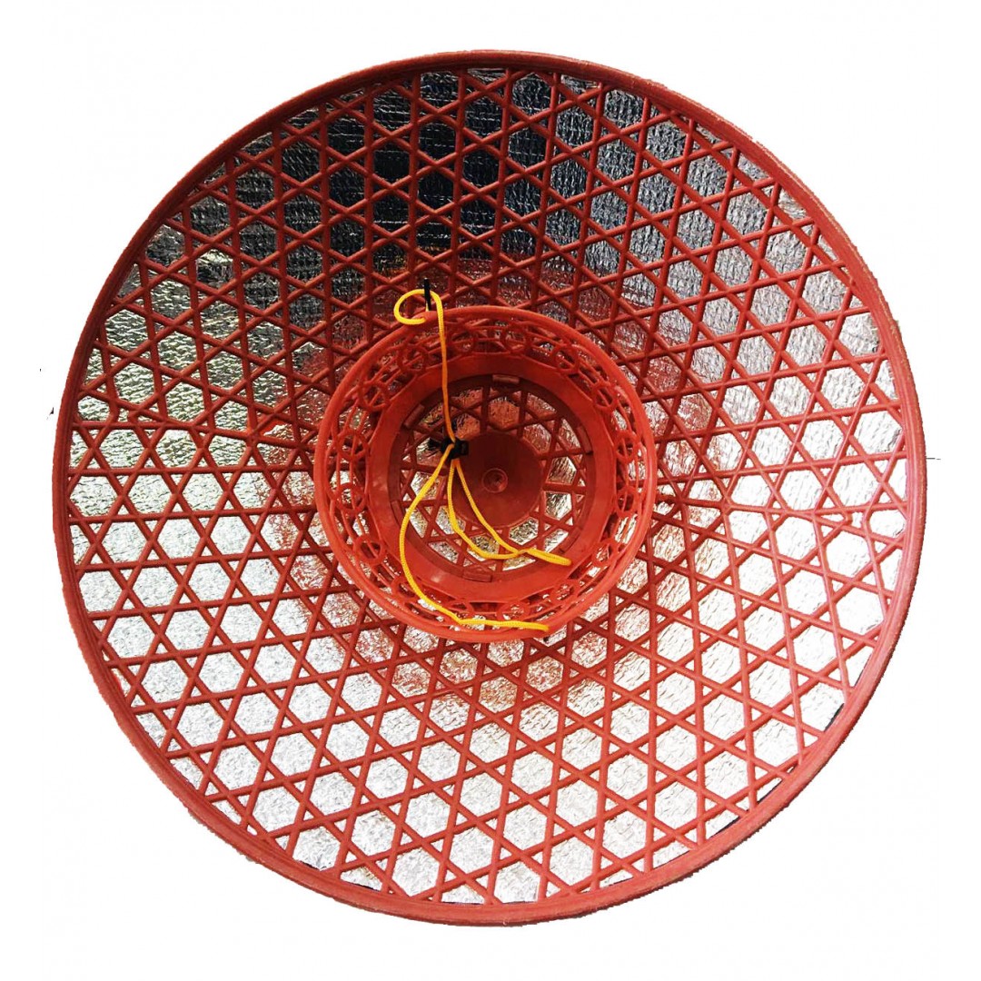 Kelebekli Saten Kaplama Mor Vietnam Şapkası