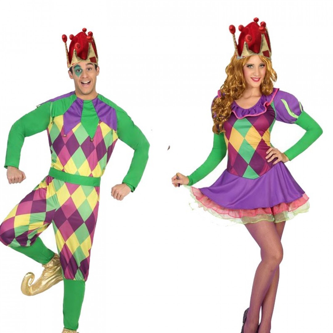 Palyaço Şapkası Soytarı Şapkası Ponponlu