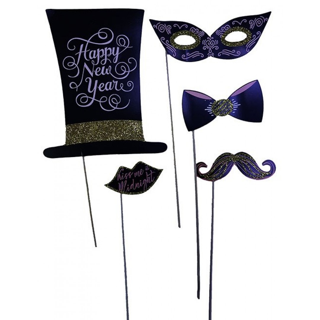 Yılbaşı Partisi İçin 5 Parça Fotoğraf Çekimi Aksesuarı