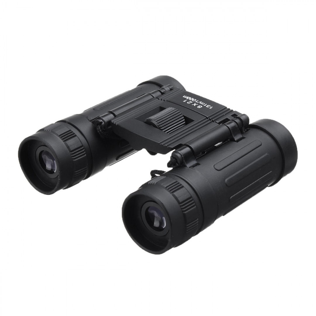 8x21 Kauçuk Kaplama Cep Boy Mini Dürbün