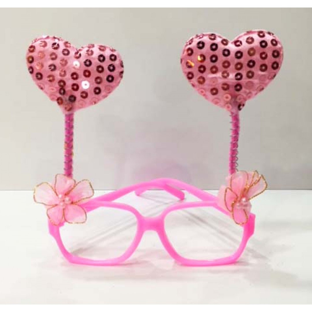 Kalpli Parti Gözlüğü Pembe