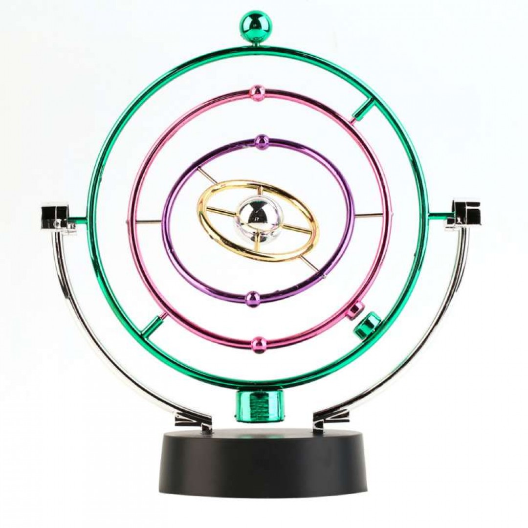Kinetik Orbital Masa Üstü Renkli Dekoratif Manyetik Salıncak