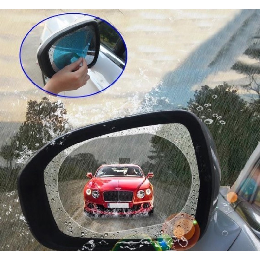 Oto Yan Ayna Yağmur Kaydırıcı Film (çift)