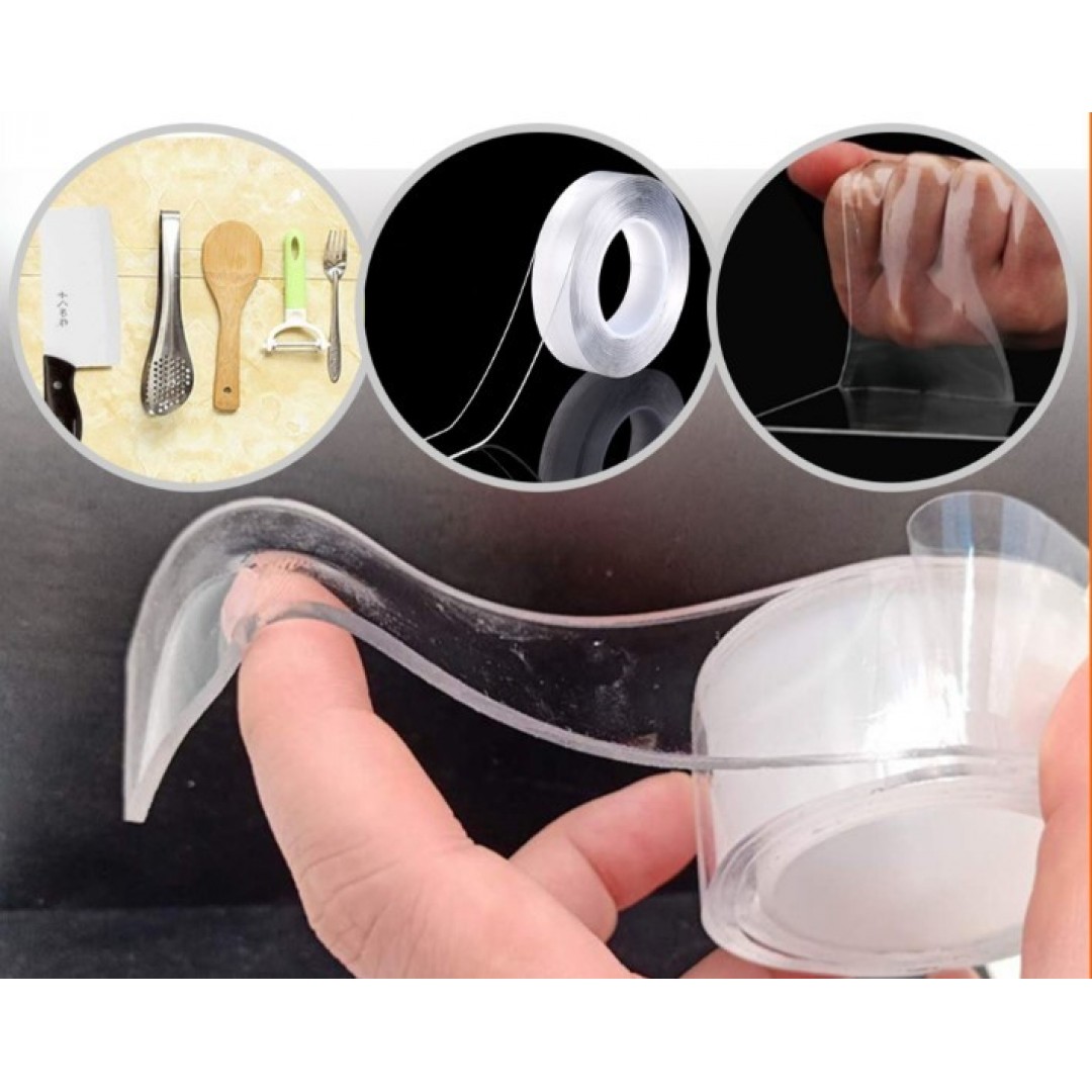 Çok Amaçlı Çift Taraflı Bant 3 M X 3 Cm