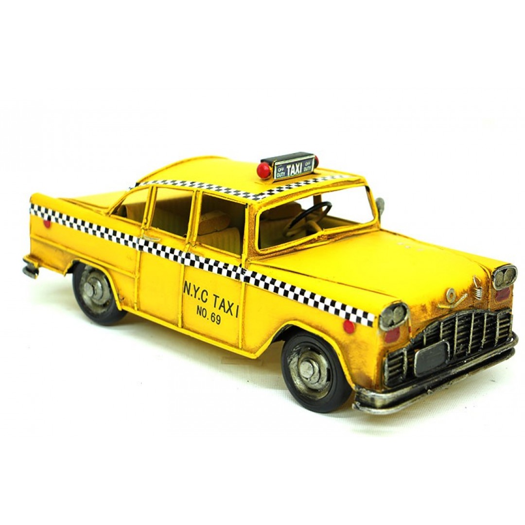 Nostaljik Vintage Chevrolet Classic Taksi Arabası