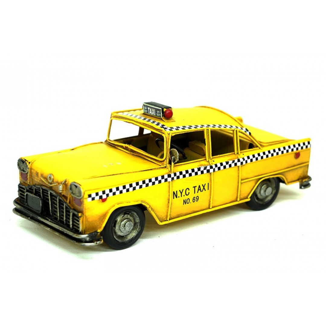 Nostaljik Vintage Chevrolet Classic Taksi Arabası