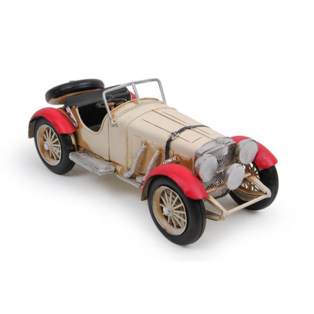 Nostaljik Vintage Eskitme Tarz Dekoratif Metal Ford Classic Roadster