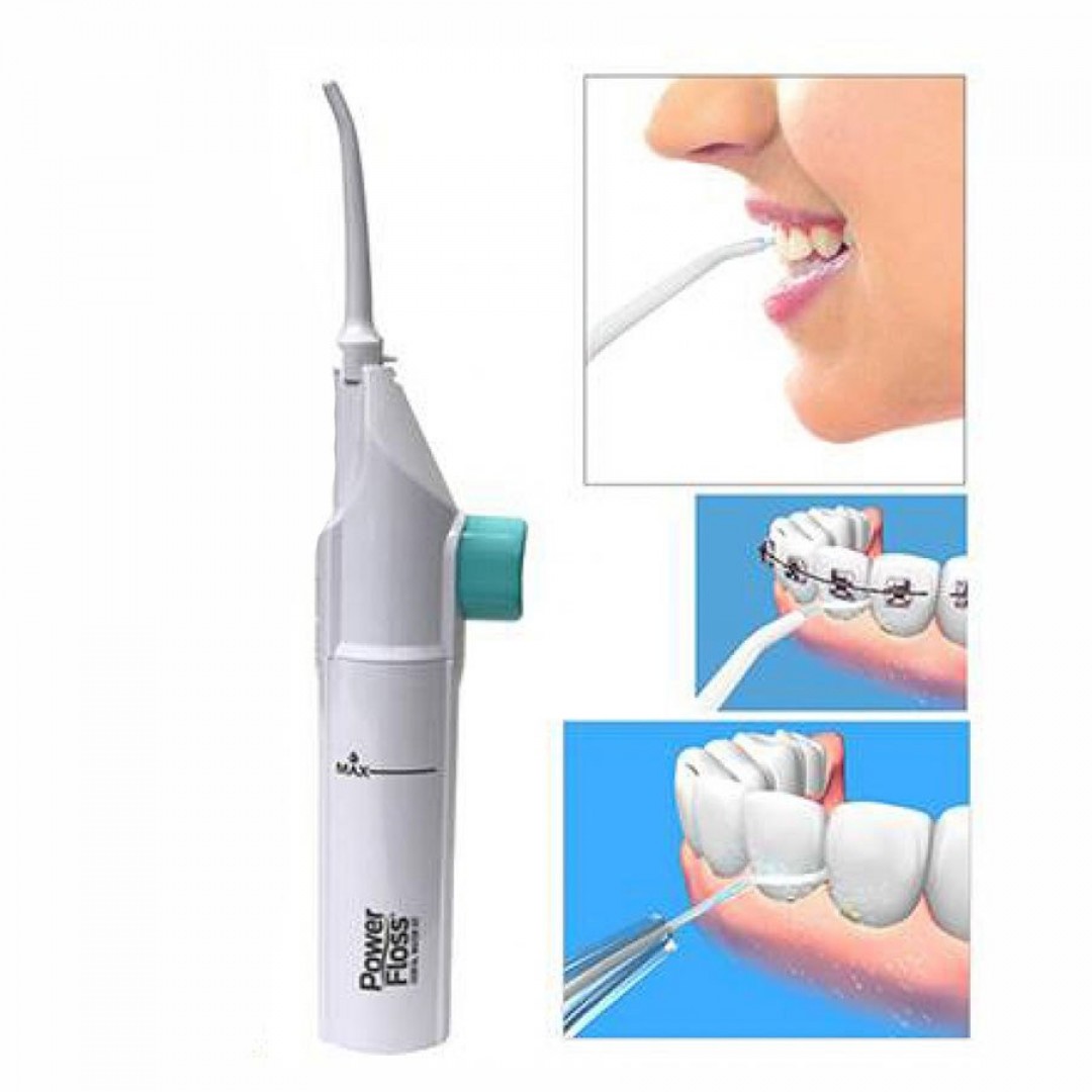 Ergonomik Tasarım Power Floss Mekanik Diş Ve Ağız Temizleme Aleti