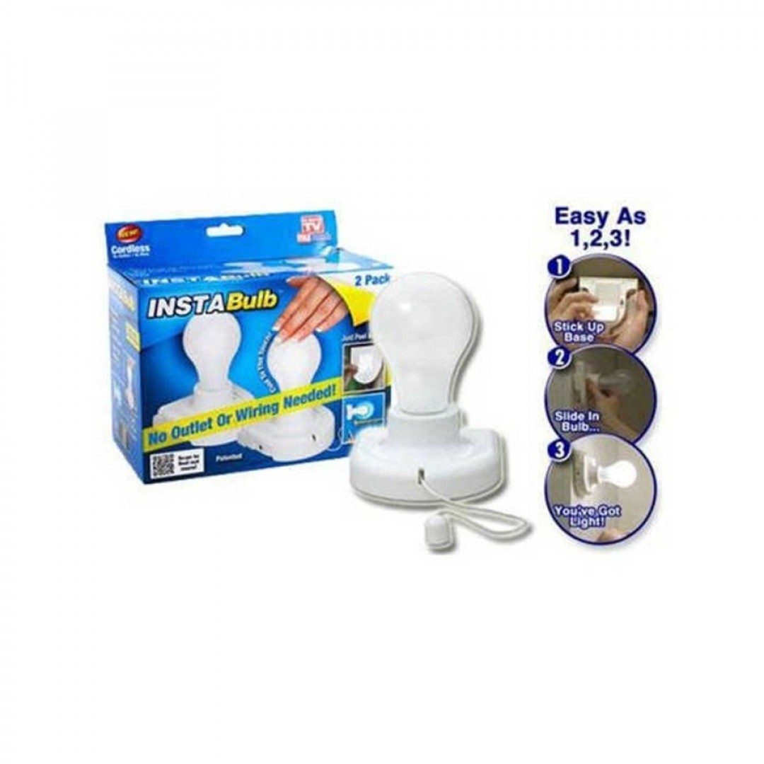 Insta Bulb Kapı Ve Duvara Monte Edilen Portatif Büyük Boy Led Ampül