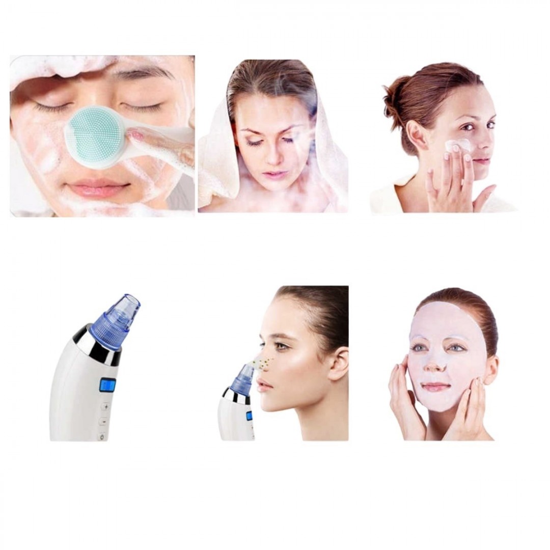 Vakumlu Siyah Nokta  temizleme Aleti Ve Çift Taraflı Fırça Seti