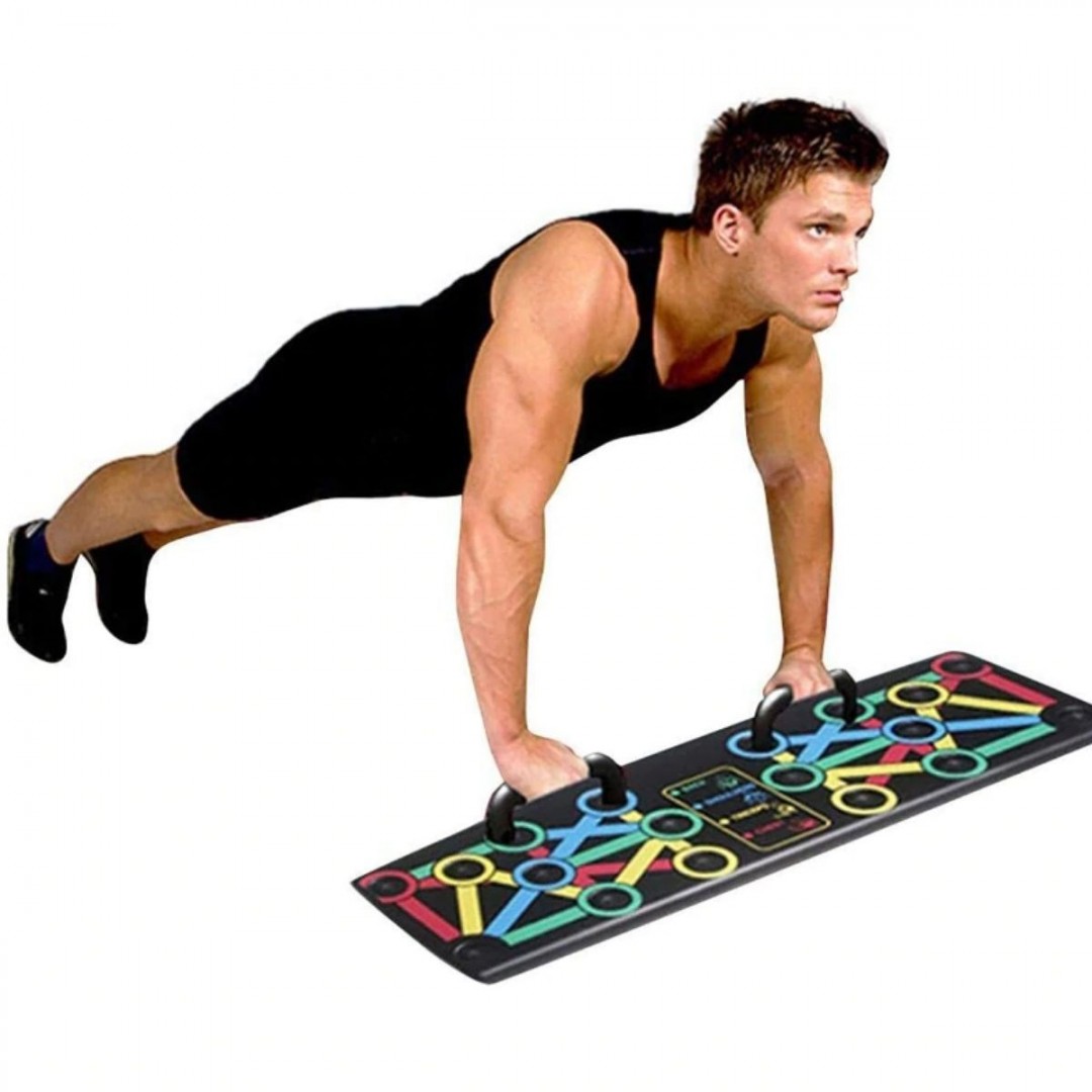 Pratik Çok Fonksiyonlu Katlanabilir Şınav Tahtası Platformu Fitness Spor Kondisyon Sağlama Aleti