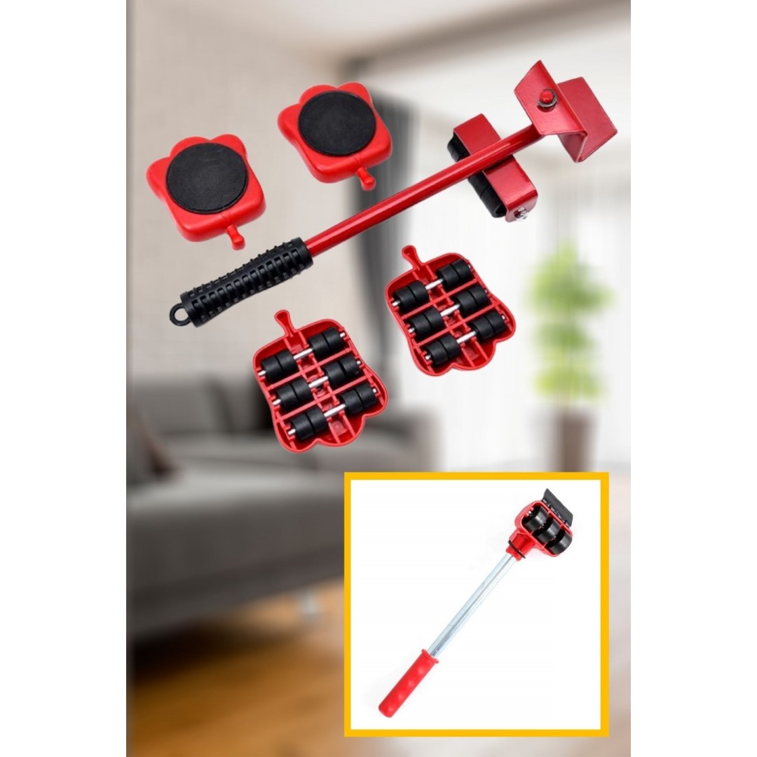 Pratik Tekerlekli Basit Pratik Ağır Beyaz Eşya Mobilya Taşıma Kaydırma  Aleti Aparatı Seti