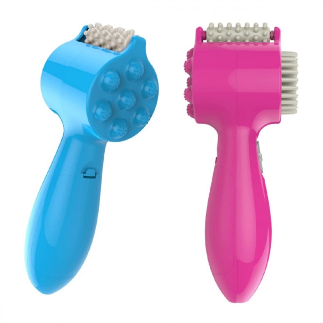 Pratik Usb + Pilli Beyin Kafa Rahatlatıcı Masaj Aleti Akupuntur Noktası Yoğurma 3 Fonksiyonlu