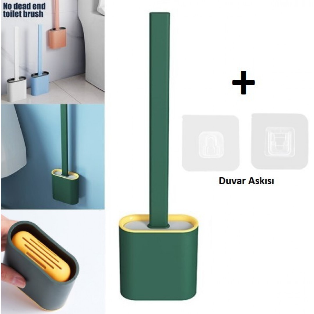 Silikon Tuvalet Temizlik Fırçası