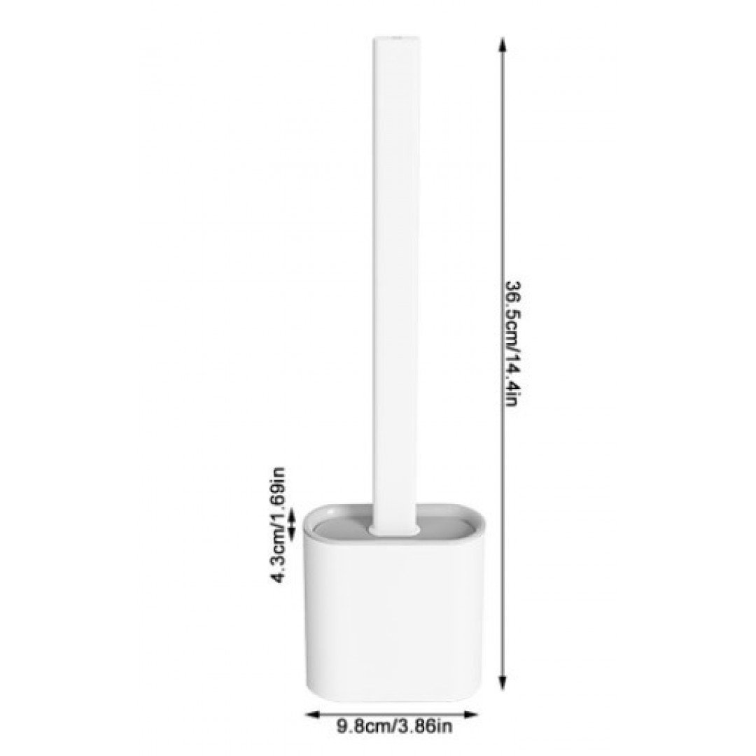 Silikon Tuvalet Temizlik Fırçası