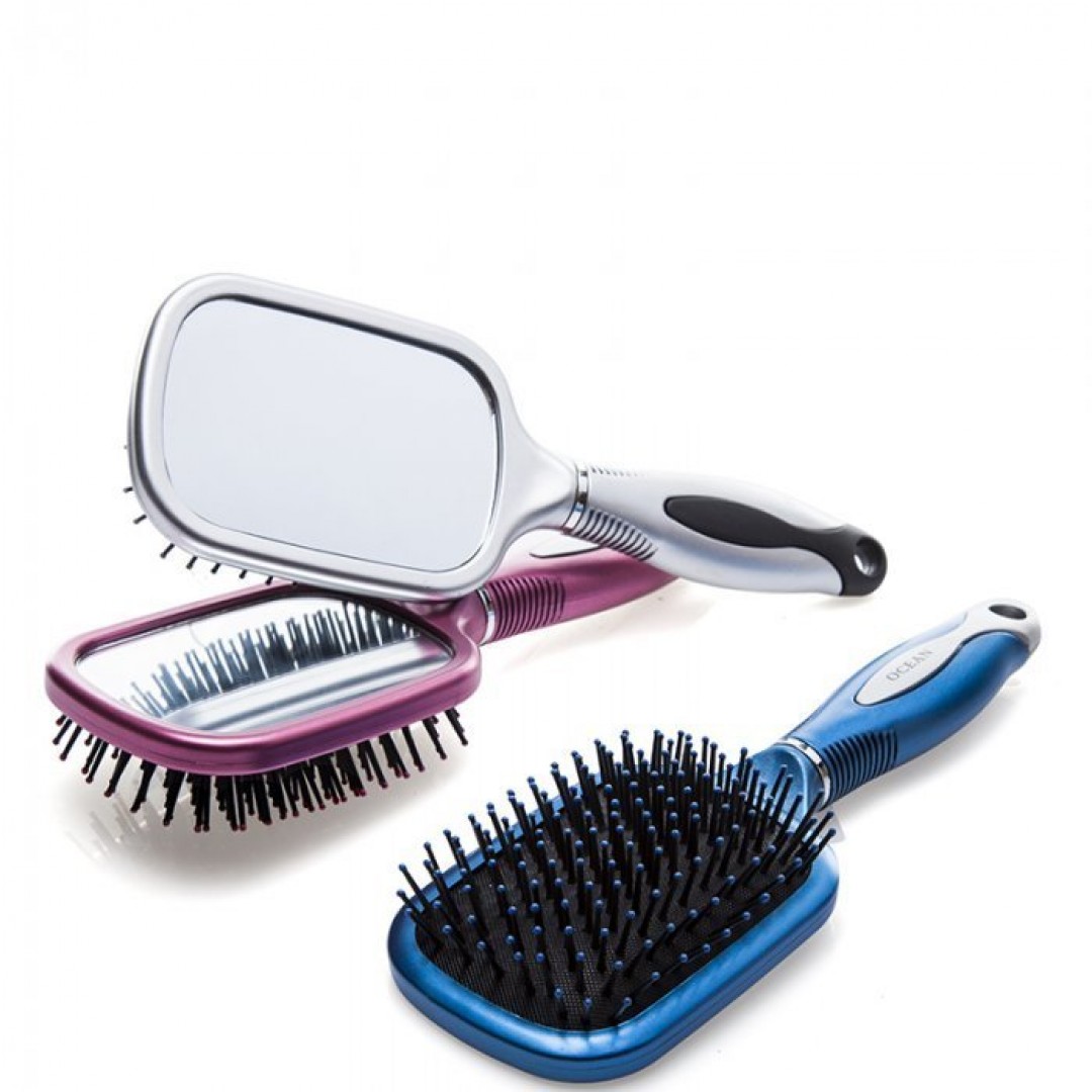 Özel Dişli Profesyonel Aynalı Saç Fırçası