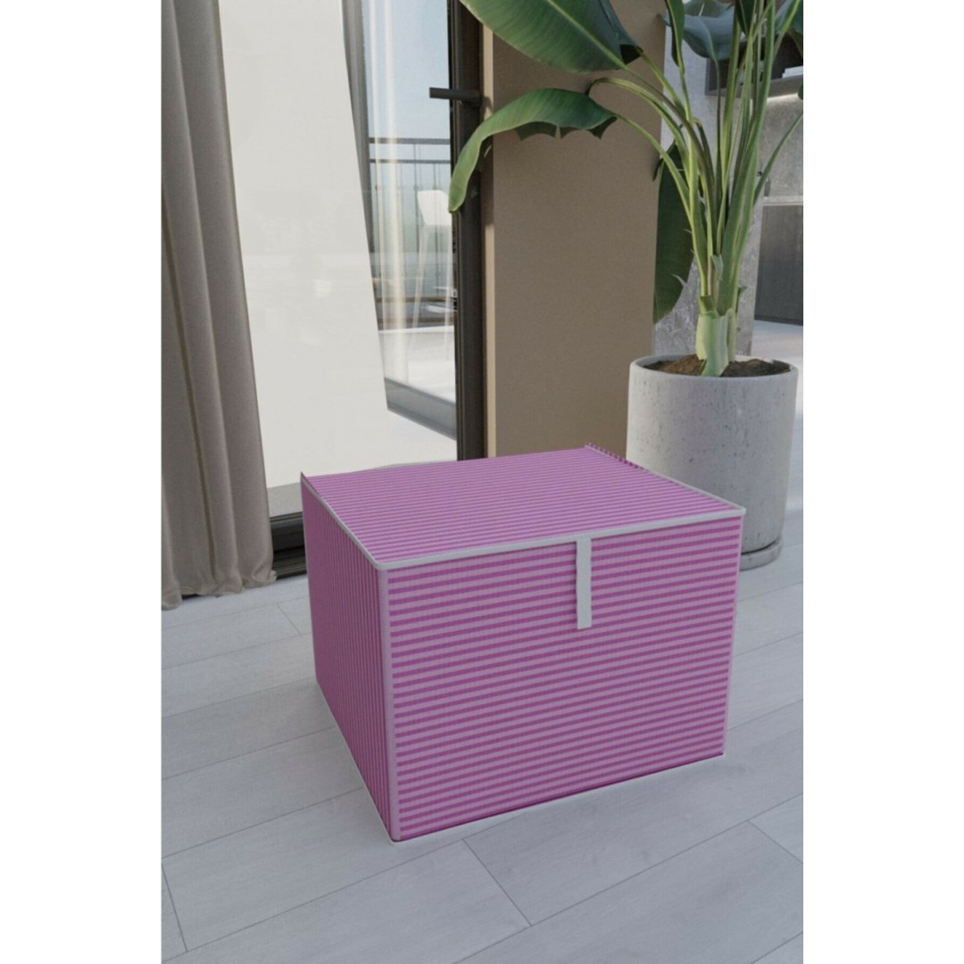 Çok Amaçlı Düzenleyici Kutu Organizer Cırt Cırtlı Hurç Maxi Boy 30cm X 40cm X 50cm (3 Adet) 7644