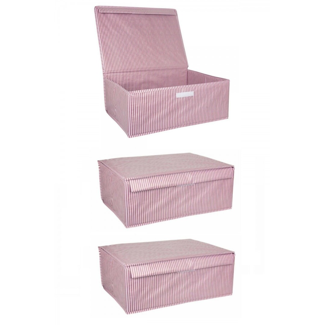 Baza Altı Boy Çok Amaçlı Düzenleyici Kutu Organizer Cırt Cırtlı Hurç 19cm X 40cm X 50cm (3 Adet)