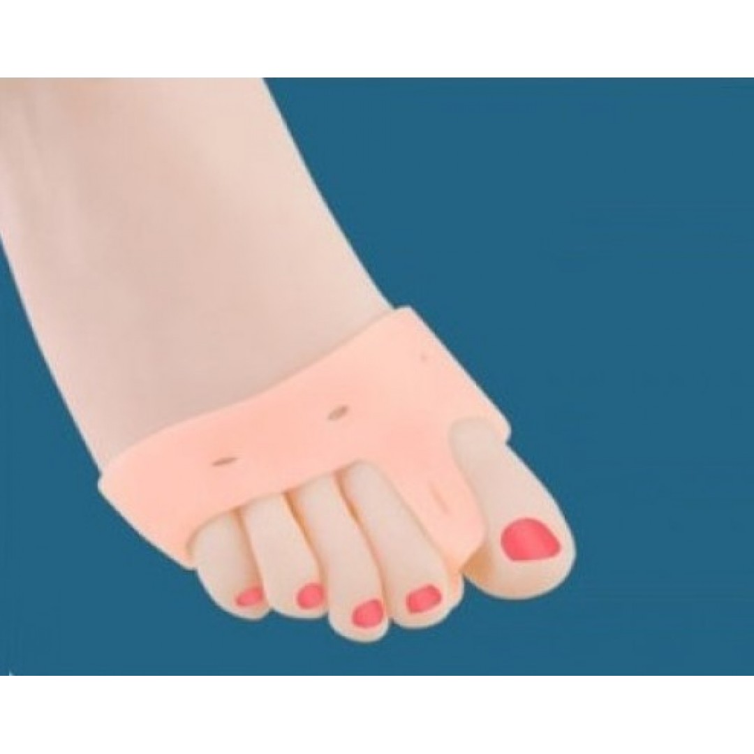 Makaralı Ayak Parmak Gömleği 2li Ten Rengi -16