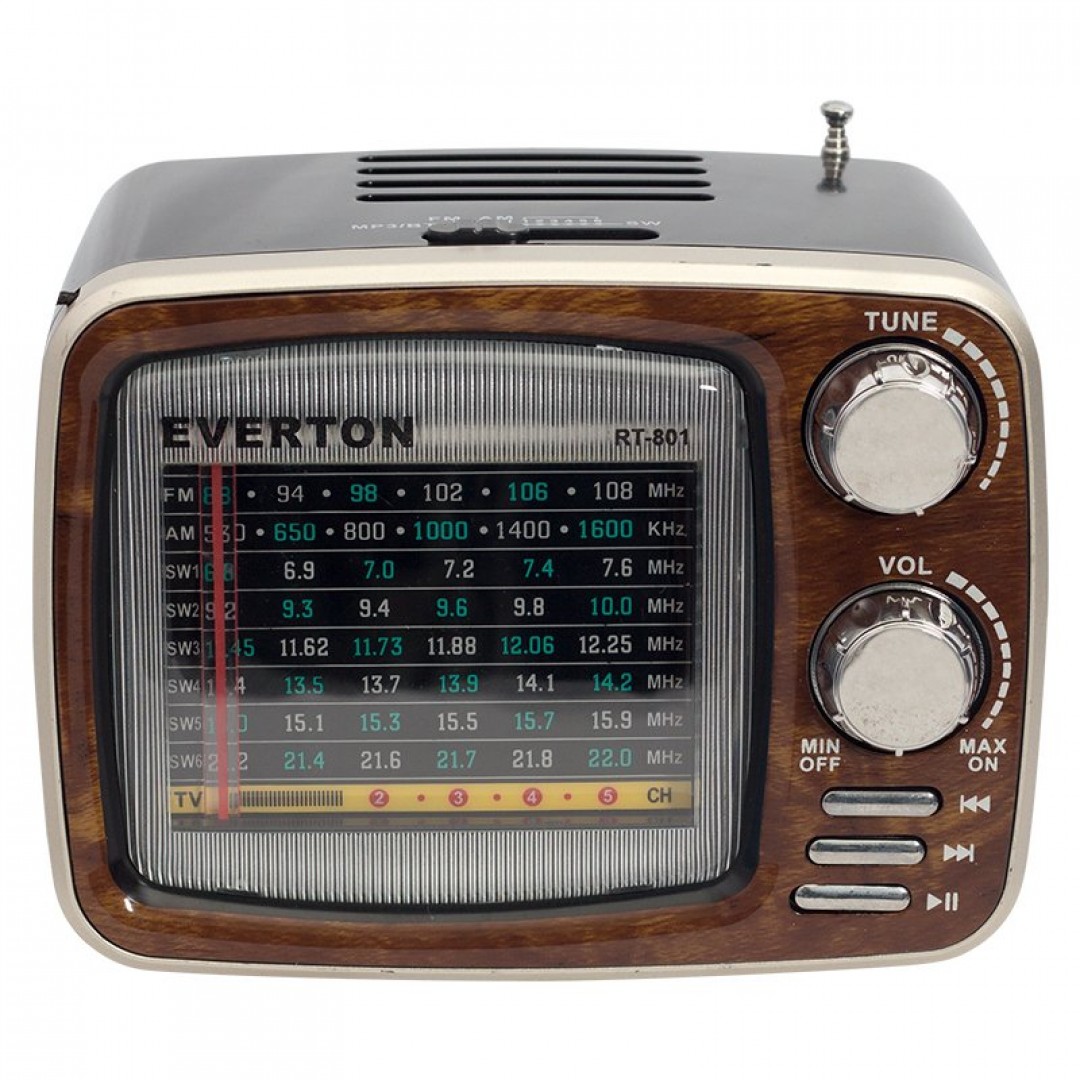 Everton Rt-801bt Usb-sd-fm-bluetooth Destekli Nostaljik Radyo