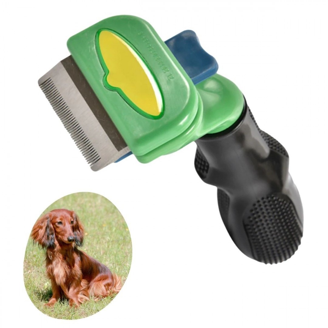 Kedi Ve Köpekler İçin Uzun Tüylü Köpek Tarağı Tüy Toplayıcı Tarak Small