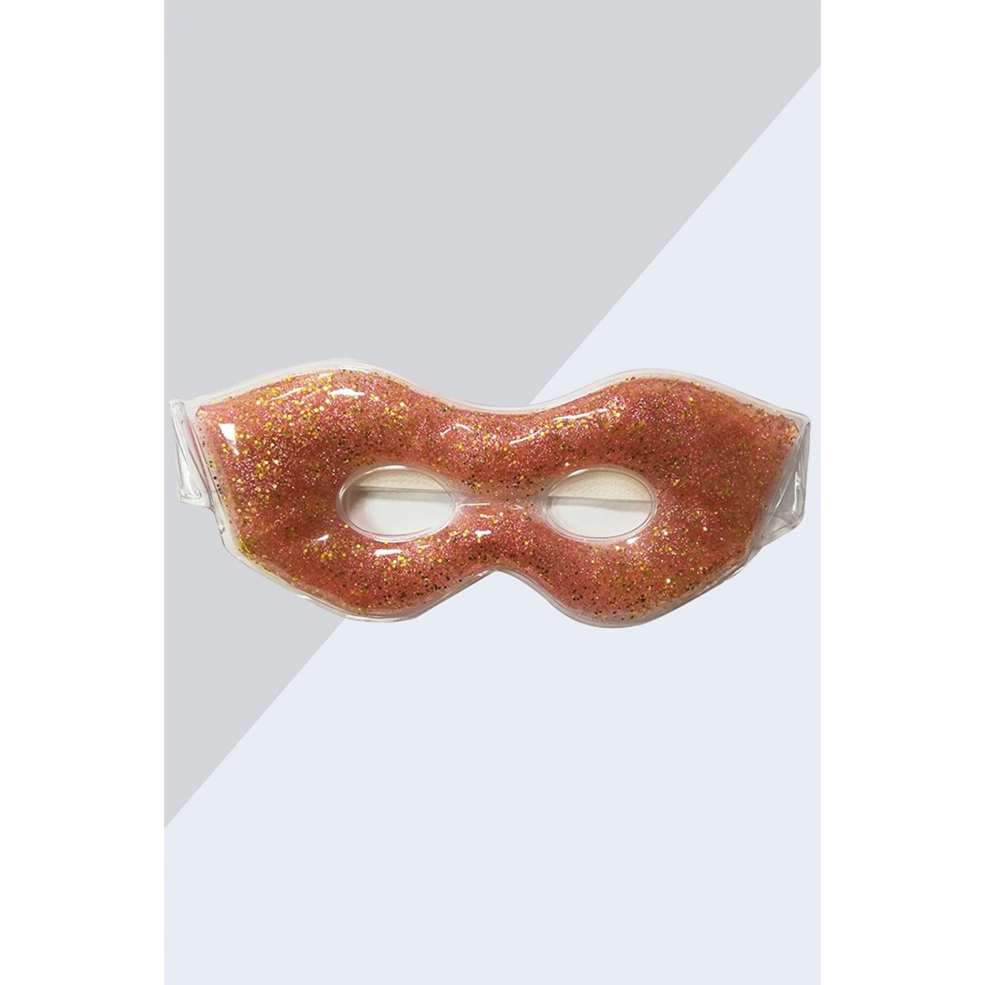 Simli Jel Göz Pedi Buz Maskesi Yorgunluk Giderici Uyku Maskesi Soğutma Göz Bakımı Rahatlatıcı