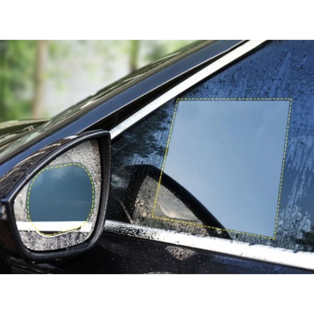 Araba Cam Ve Ayna Yağmur Kaydırıcı Film (çift)