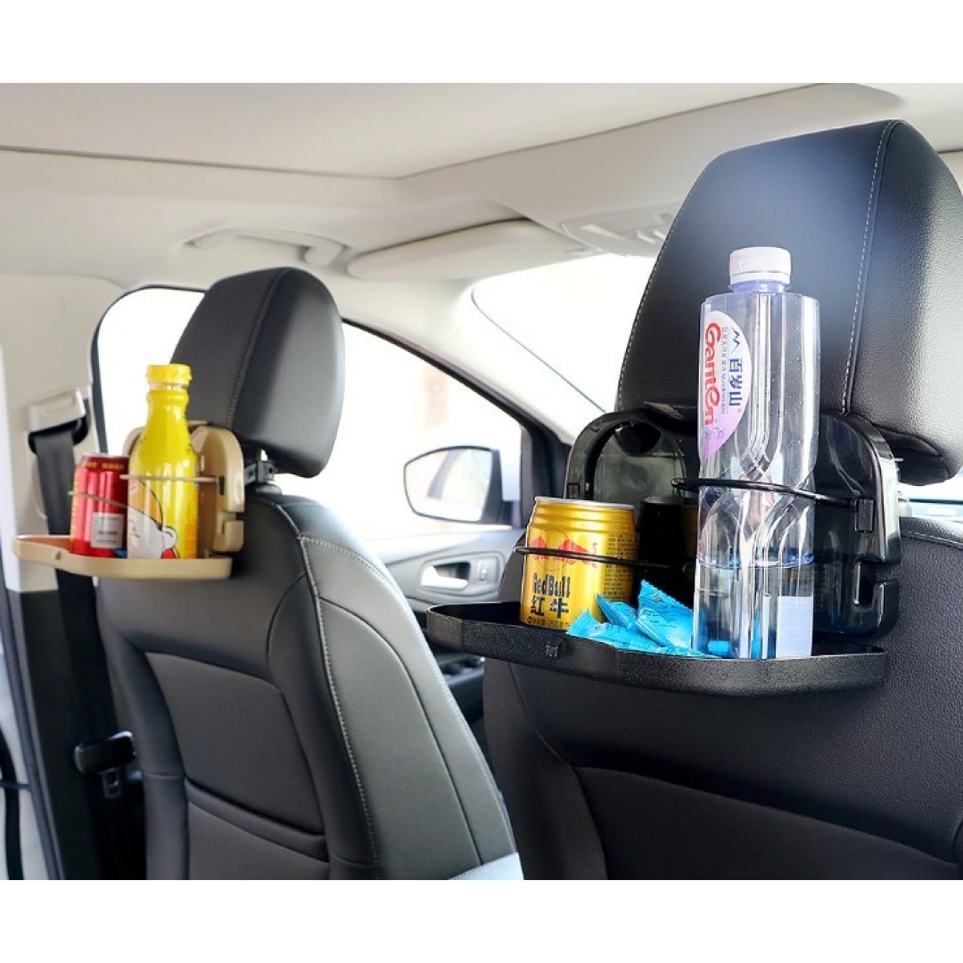 Araba Koltuğu Arkası Katlanabilir Portatif Tepsi