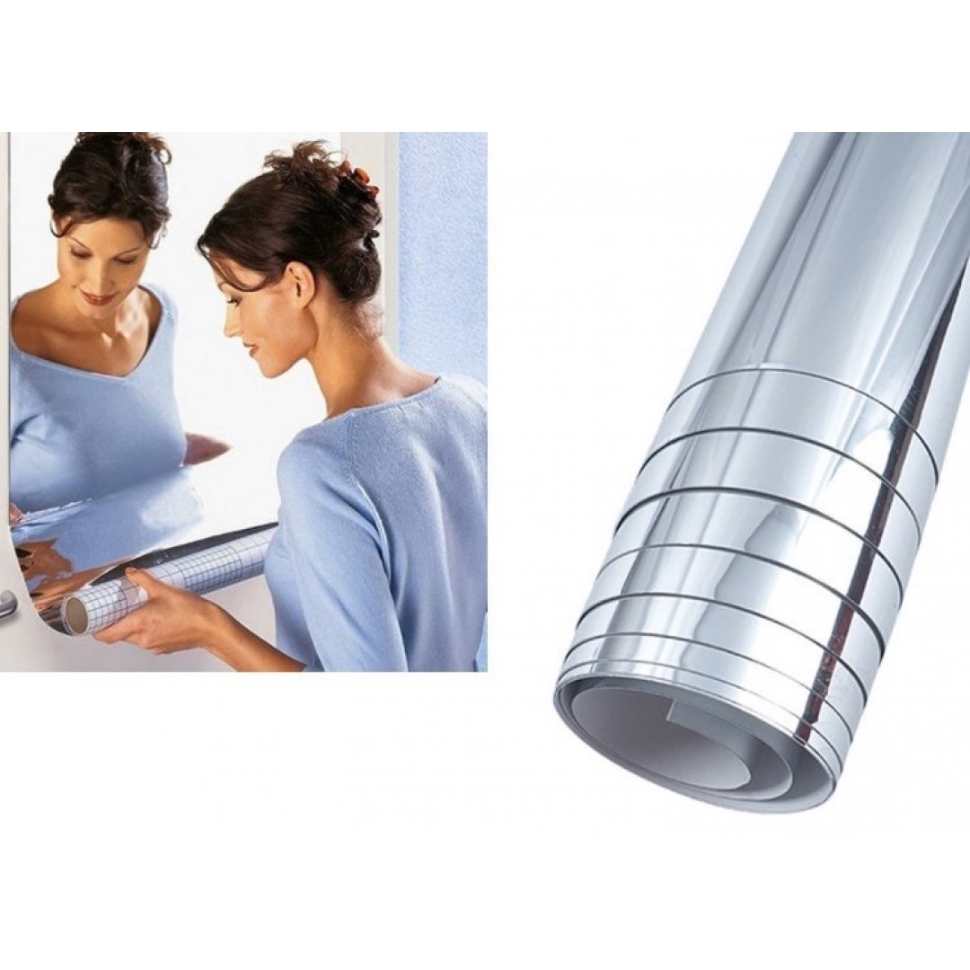 Yapışkanlı Folyo Ayna 100 X 50 Cm