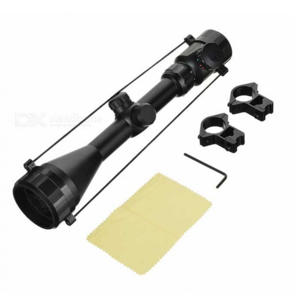 39x50eg Yüksek Kaliteli Çıft Işık Kırmızı,yeşil Kaynaklı Avcılık Süfer Tüfek Dürbün