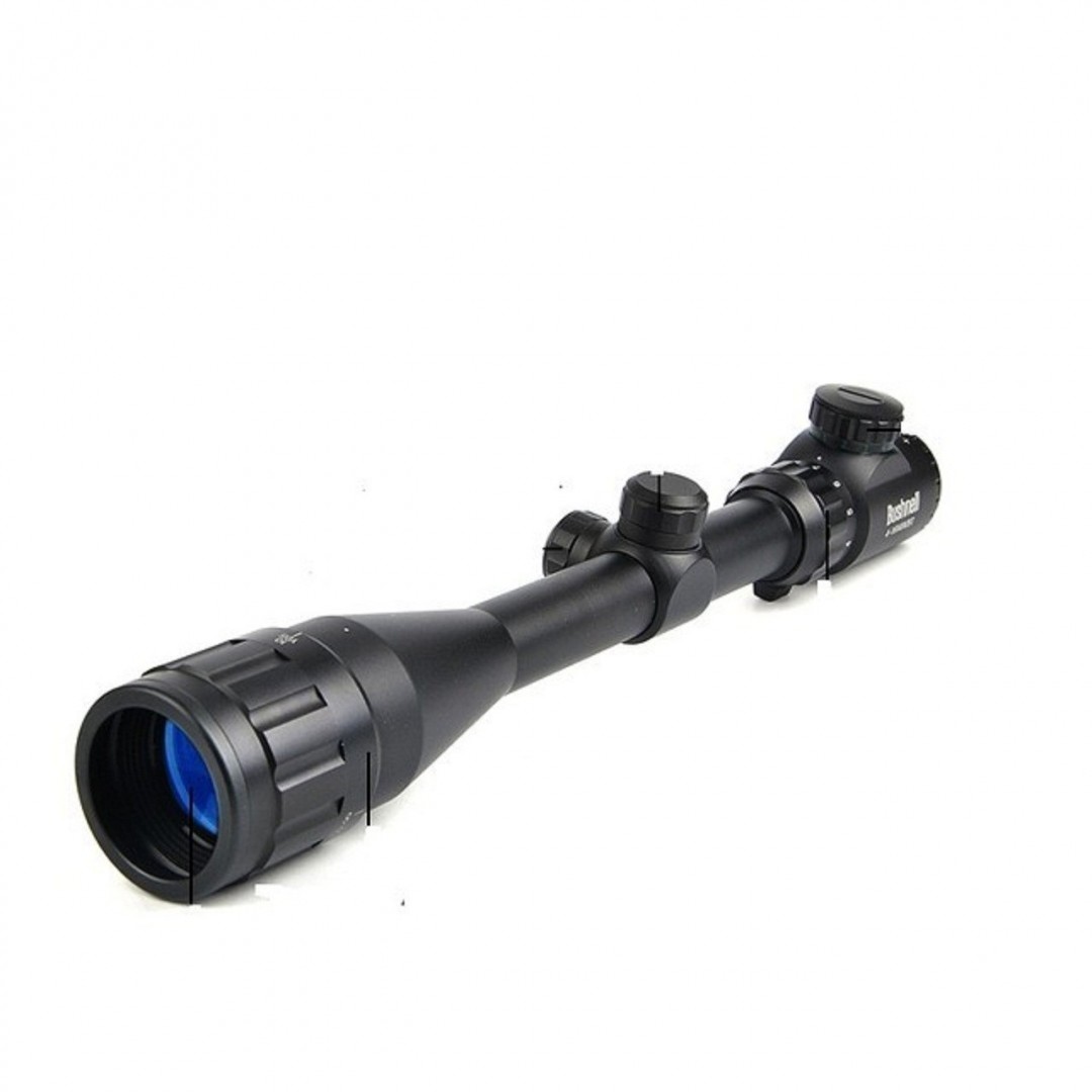 412x40 Aoeg Tüfek Dürbünü Mil Dot Kırmızı  Yeşil Lens Koruyucu